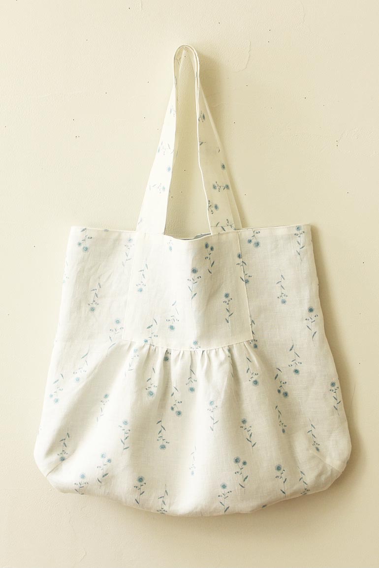  四角いヨークのトートバックセットハルジオン